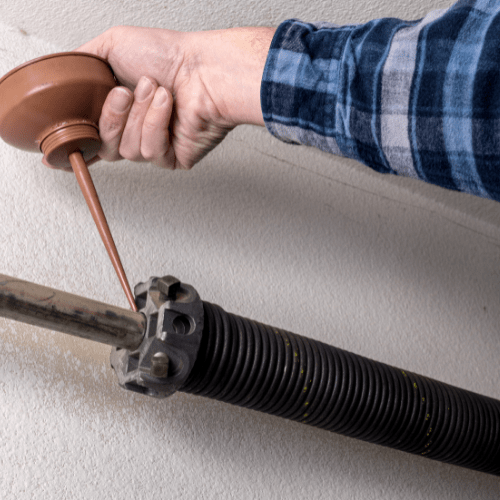 Garage Door Spring Repair Service in Channelview TX